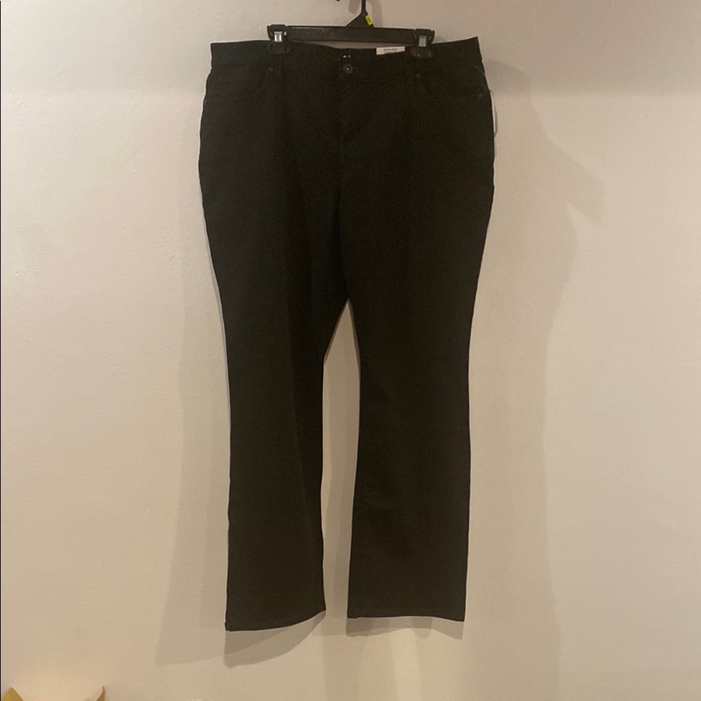 Style & Co Black Straight Jeans